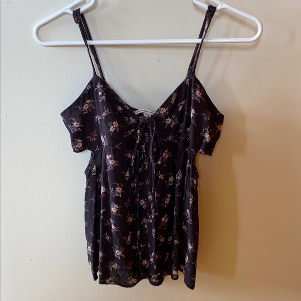 American Eagle Off-the-shoulder Top with Straps